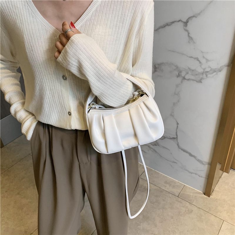 Frida Crossbody-handväska I Läder För Kvinnor - Blå