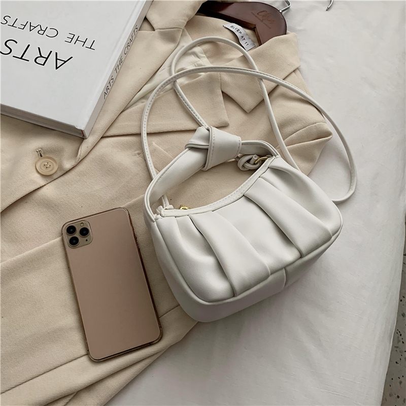 Frida Crossbody-handväska I Läder För Kvinnor - Blå