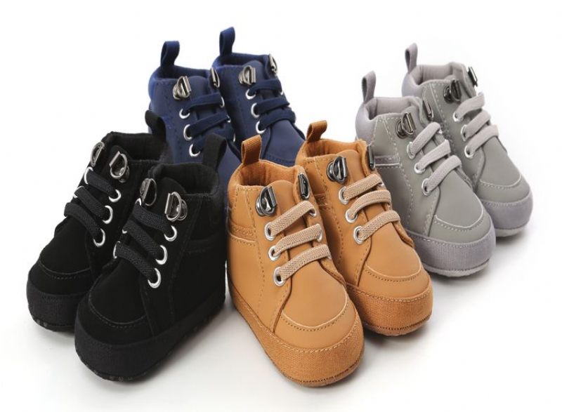 Furby Baby Pojkar Casual Sneakers - Khaki