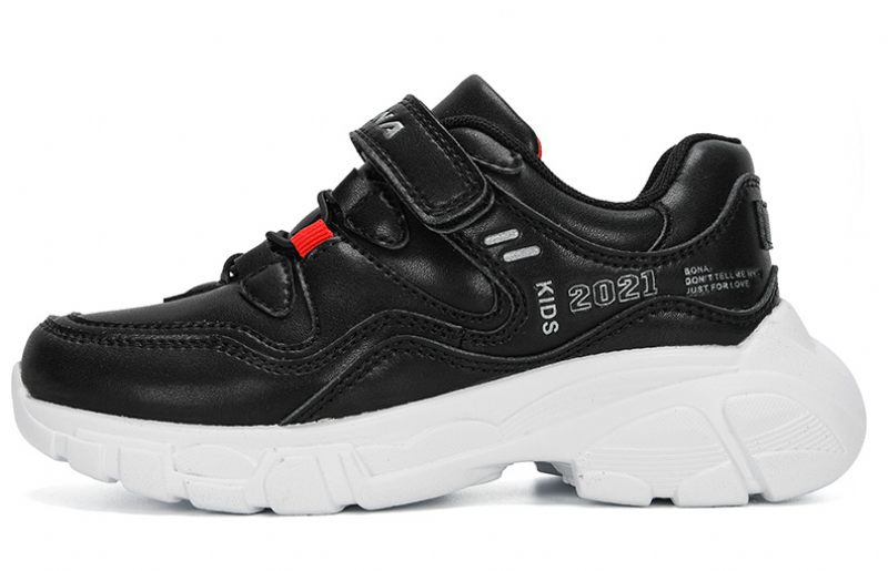 Gabe Pojkar Mode Sneaker - Svart