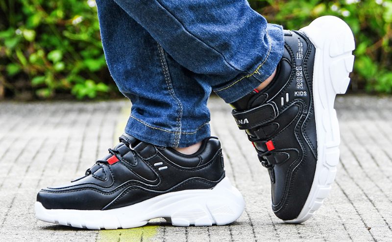 Gabe Pojkar Mode Sneaker - Svart