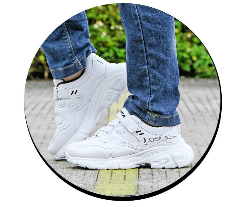 Gabe Pojkar Mode Sneaker - Svart