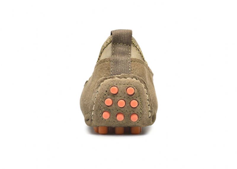 Galan Loafers Skor För Män - Orange