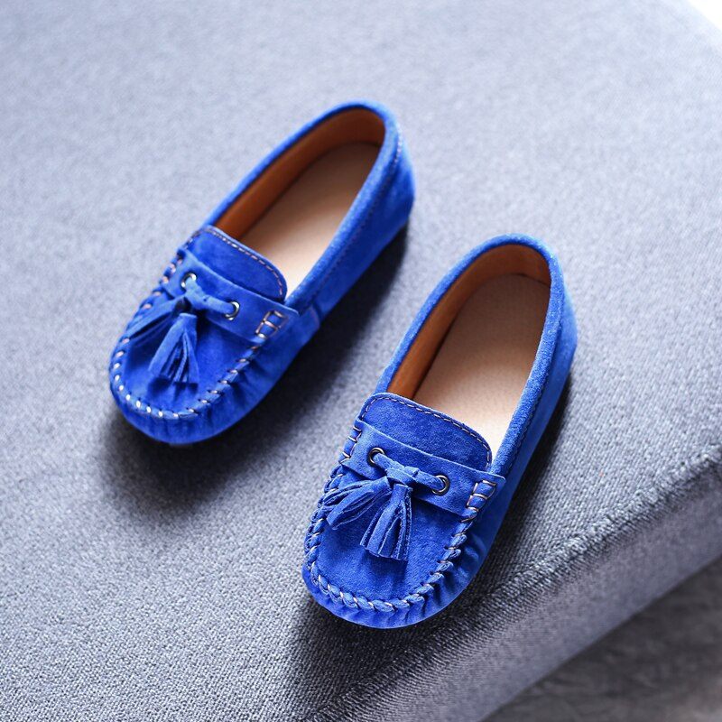 Galan Pojkar Loafers Finskor - Orange