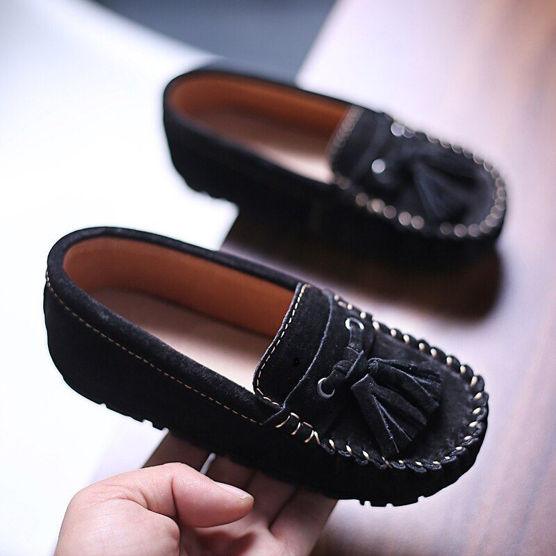 Galan Pojkar Loafers Finskor - Orange