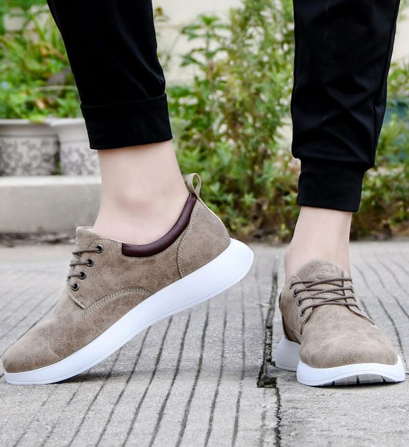 Galand Casual Sneakers För Män - Kaki