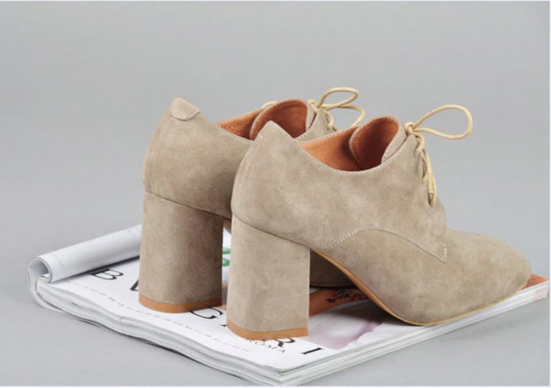 Galena Booties Ankellängd - Sandmocka