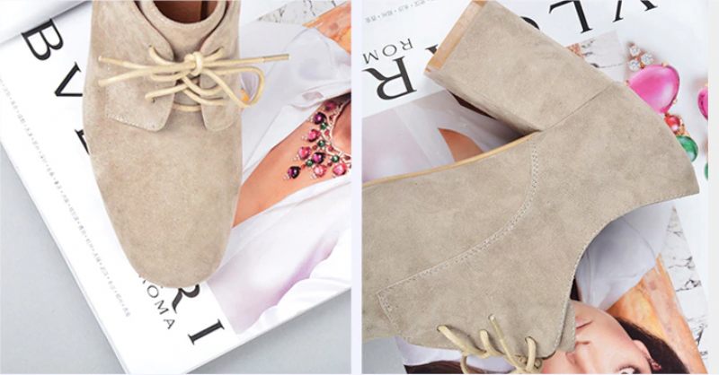 Galena Booties Ankellängd - Sandmocka