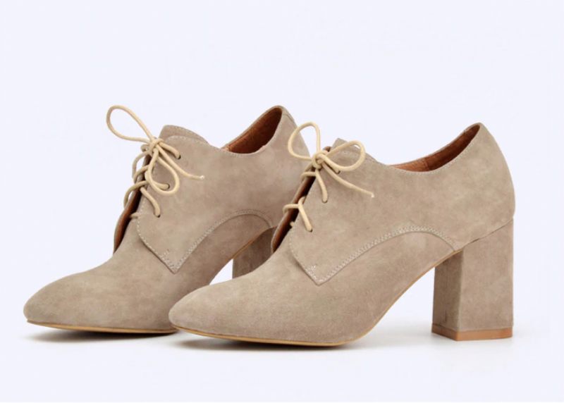 Galena Booties Ankellängd - Sandmocka