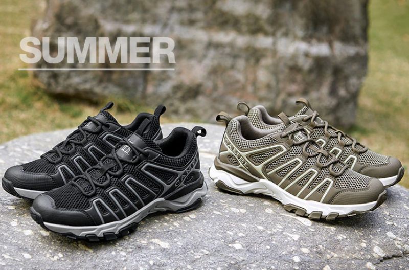 Garen Utomhussneakers För Män - Silver