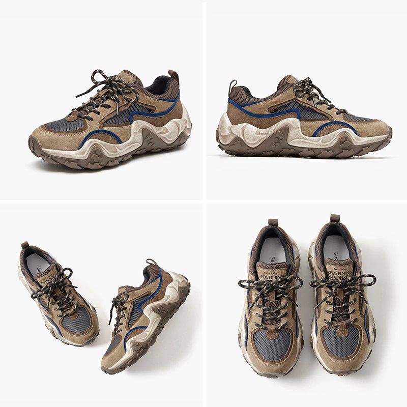 Garnier Sneaker I Läder För Kvinnor - Kamel