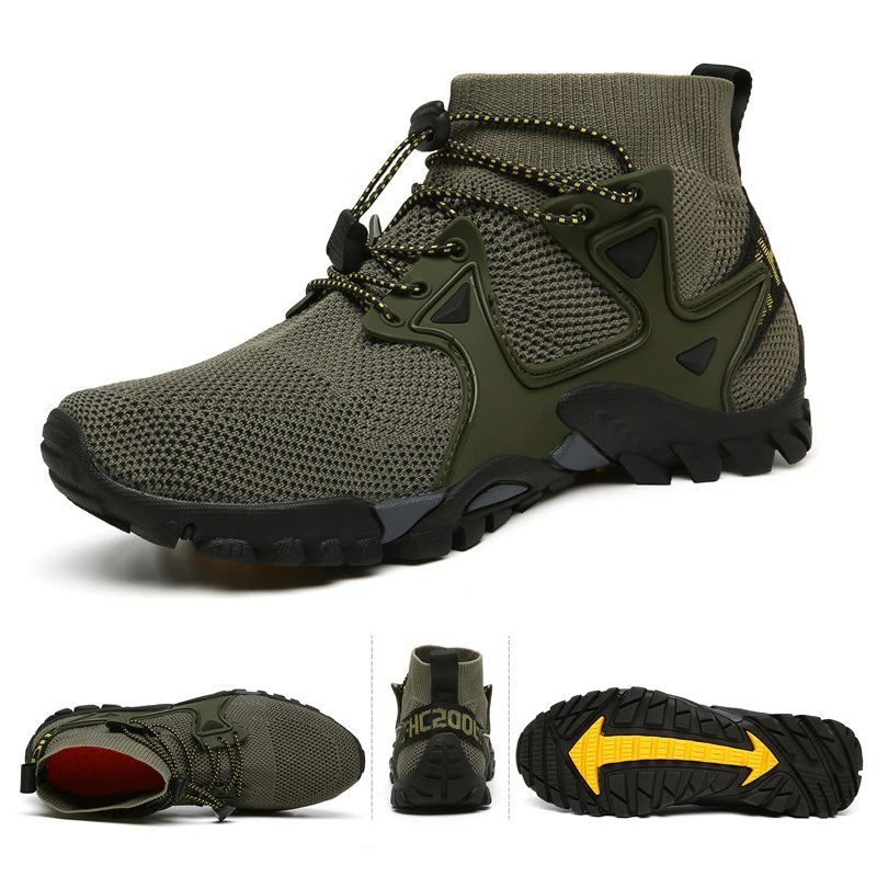 Garu Sommarsneakers För Män - Oliv