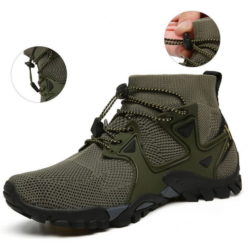 Garu Sommarsneakers För Män - Oliv