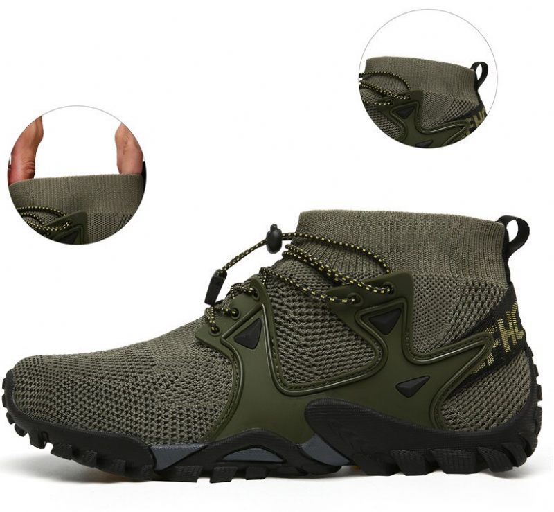 Garu Sommarsneakers För Män - Oliv