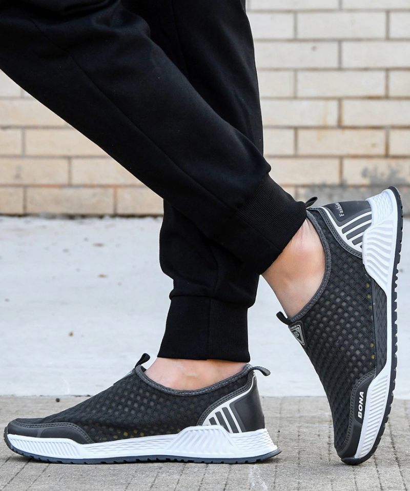 Gavin Slip-on Sneakers För Män - Marinblå