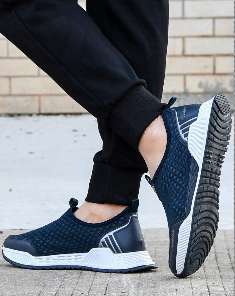 Gavin Slip-on Sneakers För Män - Marinblå
