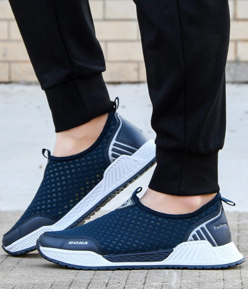 Gavin Slip-on Sneakers För Män - Marinblå