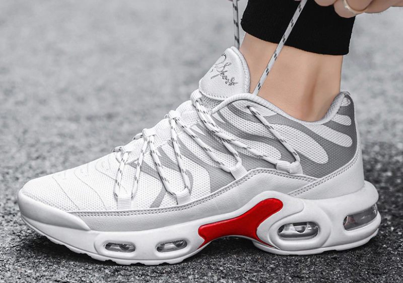 Gengar Utomhussneakers För Män - Vit