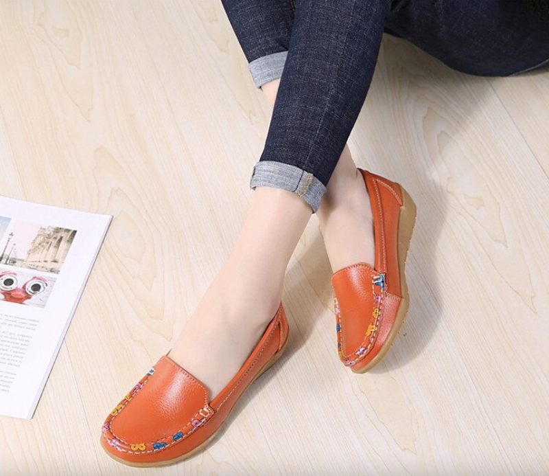Genova Damsvarta Loafer Skor - Svart