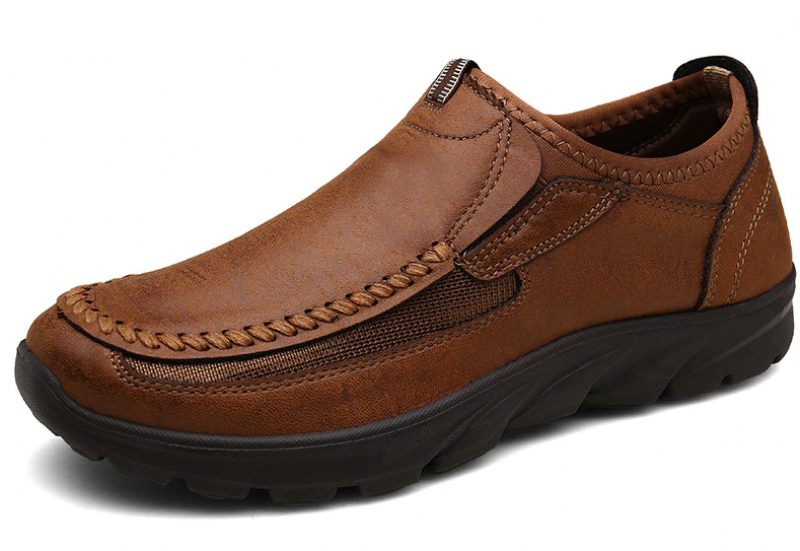 George Loafers Vardagsskor För Män - Brun