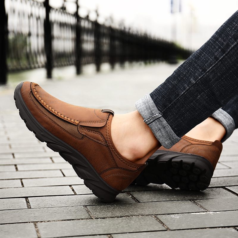 George Loafers Vardagsskor För Män - Brun