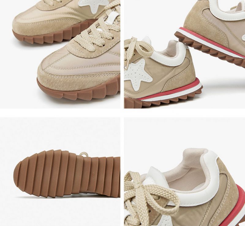 Gerda Sneaker Med Snörning För Kvinnor - Svart