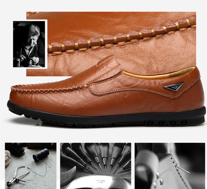 Geronimo Herr Loafers Fritidsskor - Orange