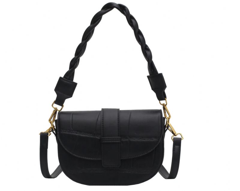 Gillen Small Crossbody-handväska I Läder För Kvinnor - Svart