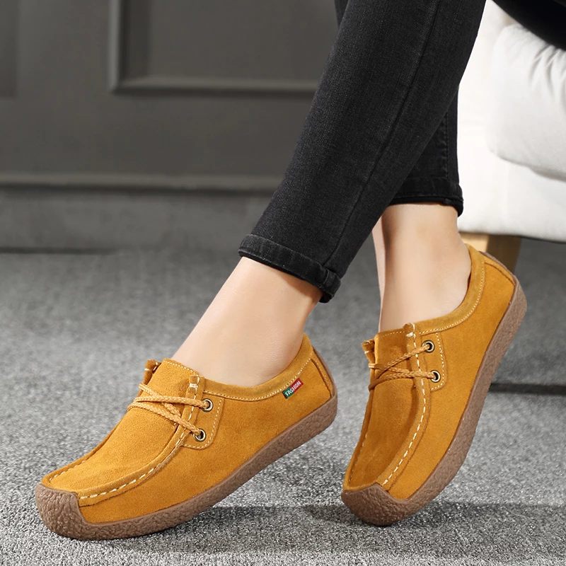 Gilma Flat Loafer-skor För Kvinnor - Brun