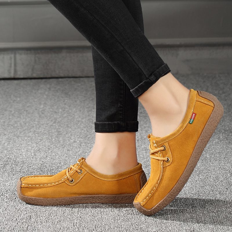 Gilma Flat Loafer-skor För Kvinnor - Brun