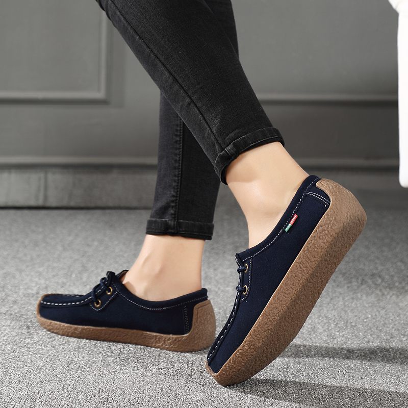 Gilma Flat Loafer-skor För Kvinnor - Brun