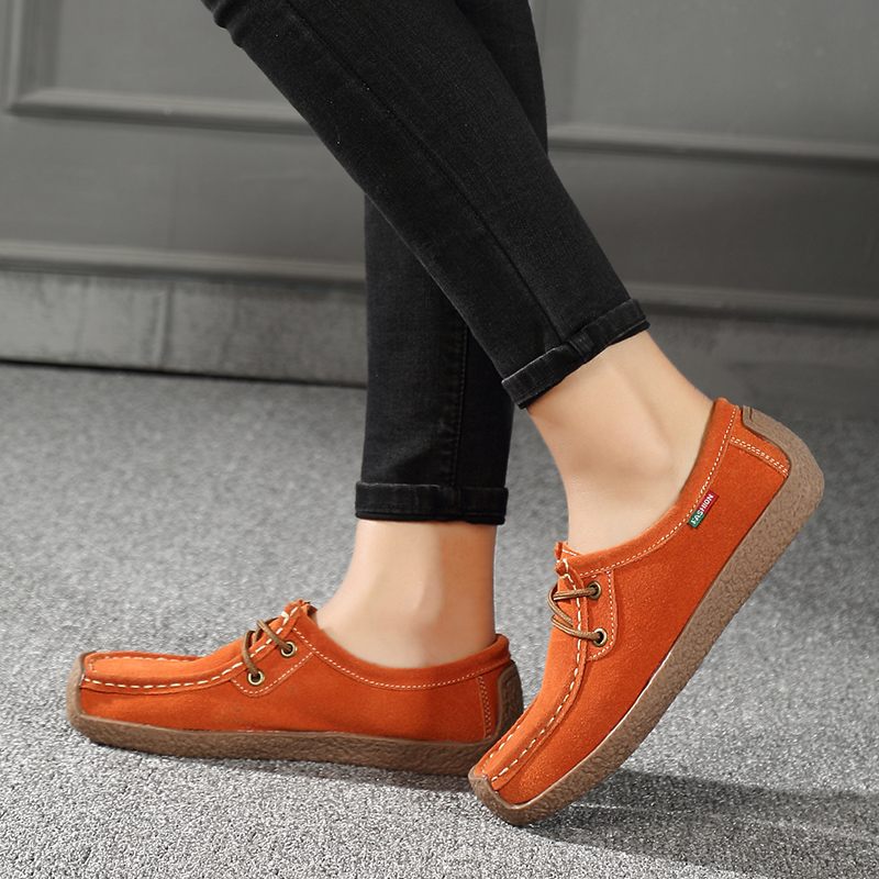 Gilma Flat Loafer-skor För Kvinnor - Brun
