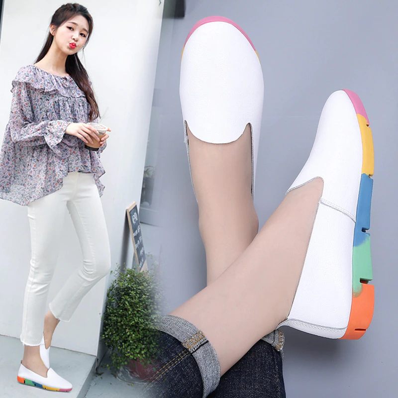 Gina Flat Slip-on Damskor - Svart