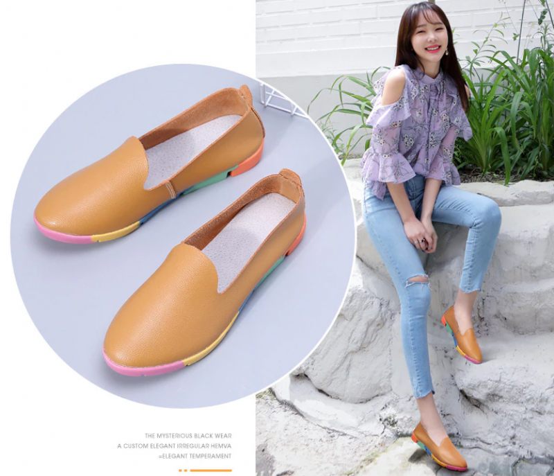 Gina Flat Slip-on Damskor - Svart