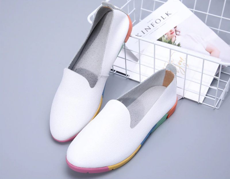Gina Flat Slip-on Damskor - Svart