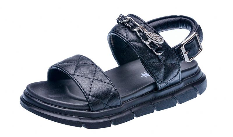 Gina Flickklänning Sandal - Svart