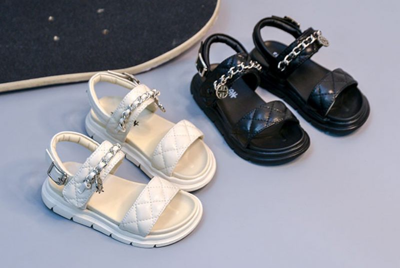 Gina Flickklänning Sandal - Svart