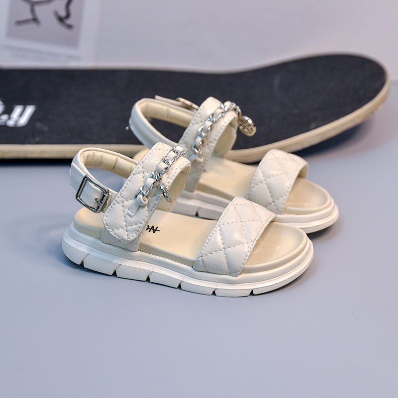 Gina Flickklänning Sandal - Svart