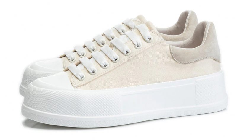 Giordano Sneaker Med Snörning För Kvinnor - Khaki