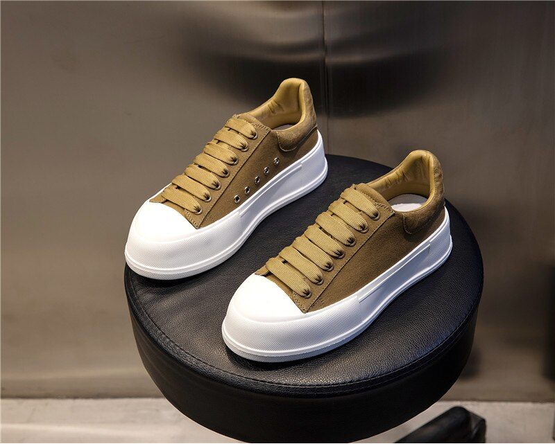 Giordano Sneaker Med Snörning För Kvinnor - Khaki
