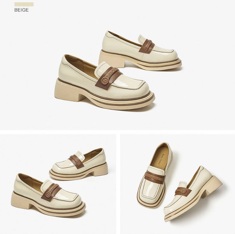 Giorgia Loaferskor För Kvinnor - Beige