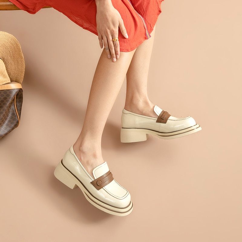 Giorgia Loaferskor För Kvinnor - Beige