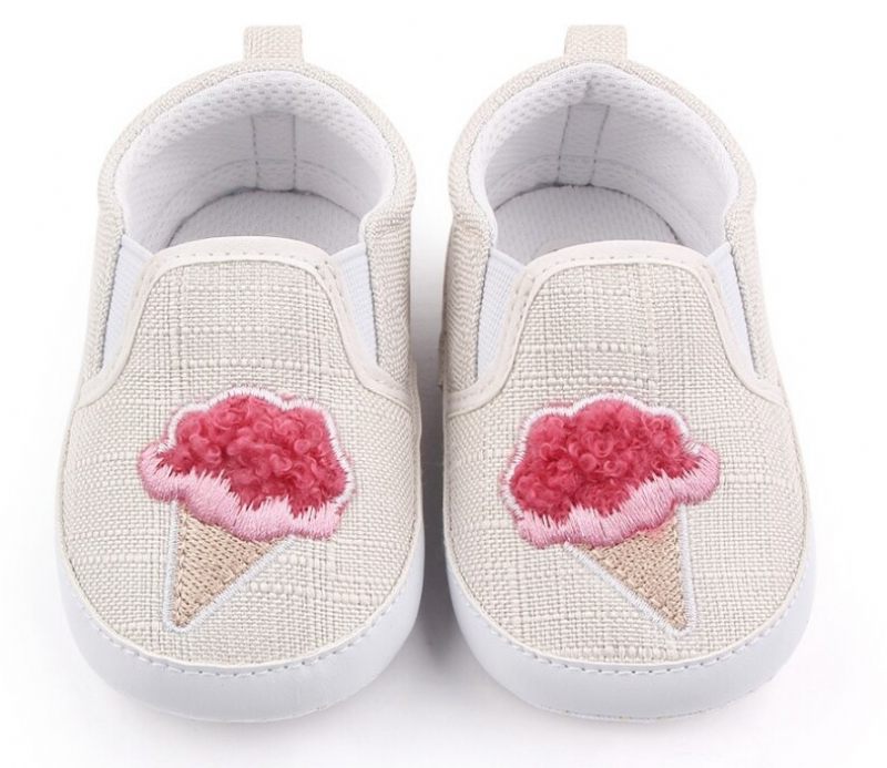 Giralda Baby Flickloafers Modeskor - Vit
