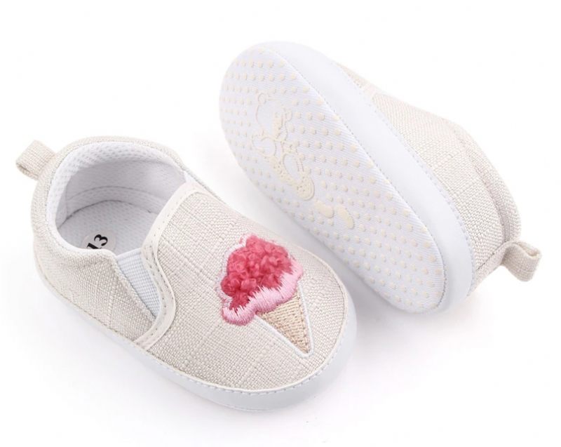 Giralda Baby Flickloafers Modeskor - Vit