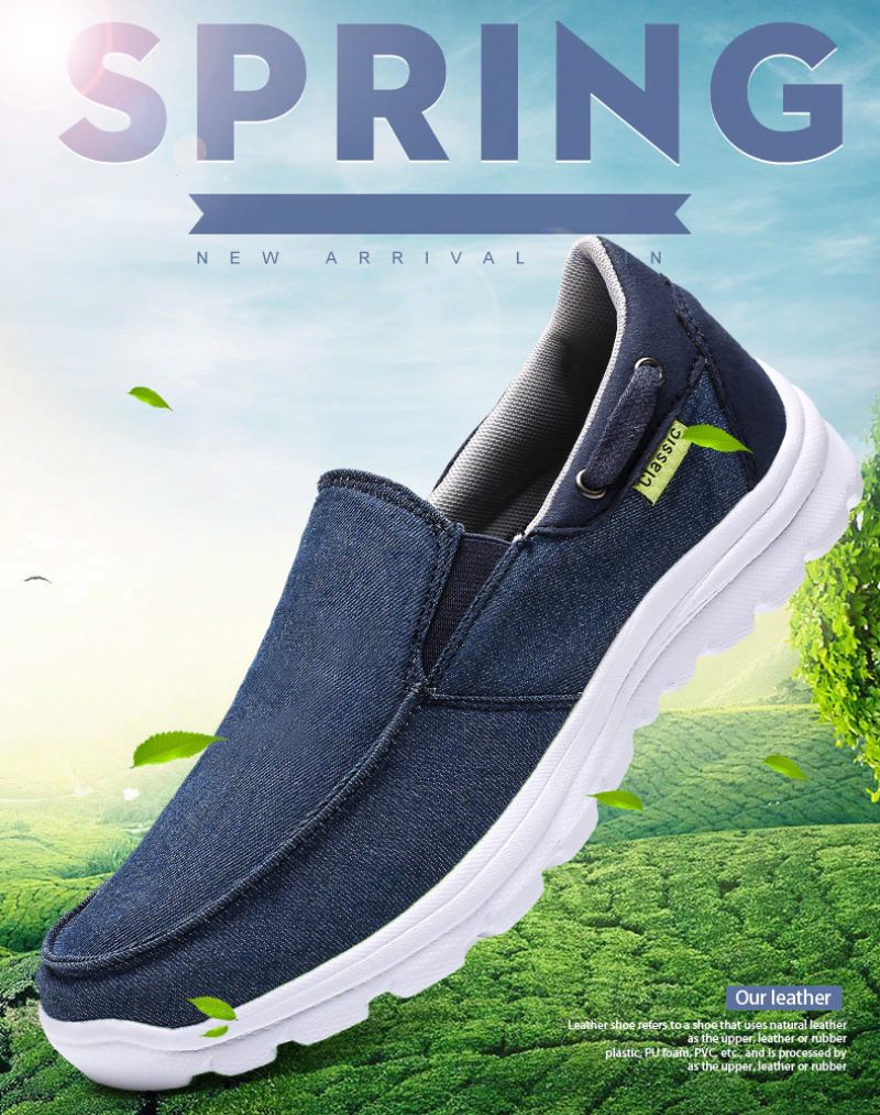 Giraldo Casual Loafers För Män - Grå