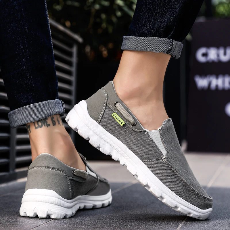 Giraldo Casual Loafers För Män - Grå