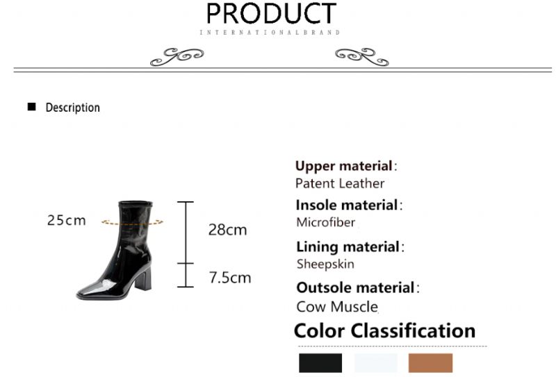 Girla Boots Mid Calf - Vit