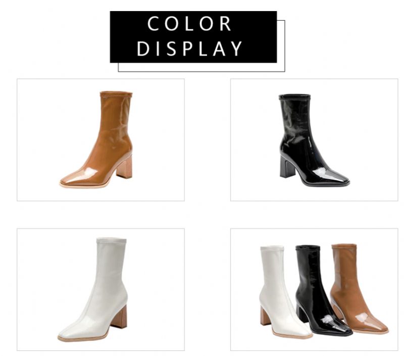 Girla Boots Mid Calf - Vit