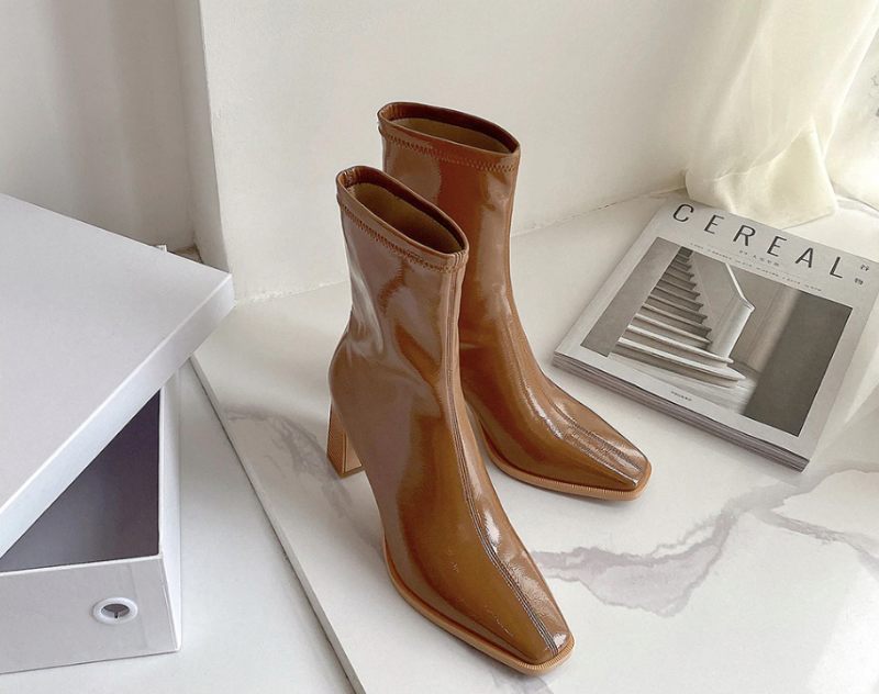 Girla Boots Mid Calf - Vit