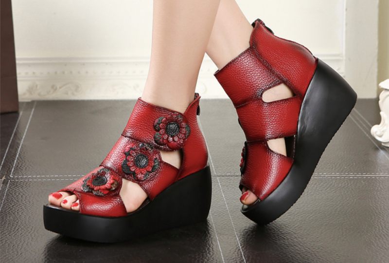 Glaudia Sandal För Damer - Grå